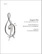Angele Dei SATB choral sheet music cover